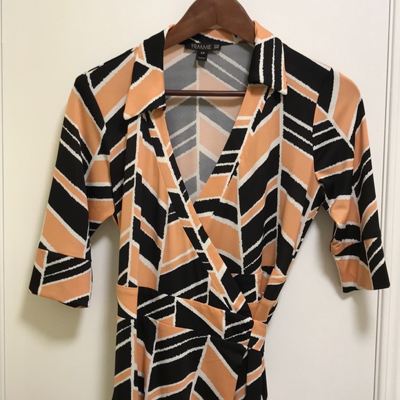 Femme wrap dress - Picture 3 of 4